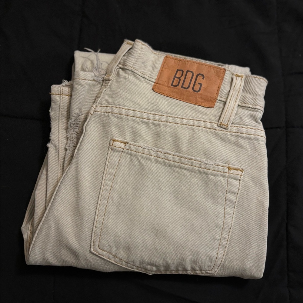 BDG Beige Cowboy Jeans